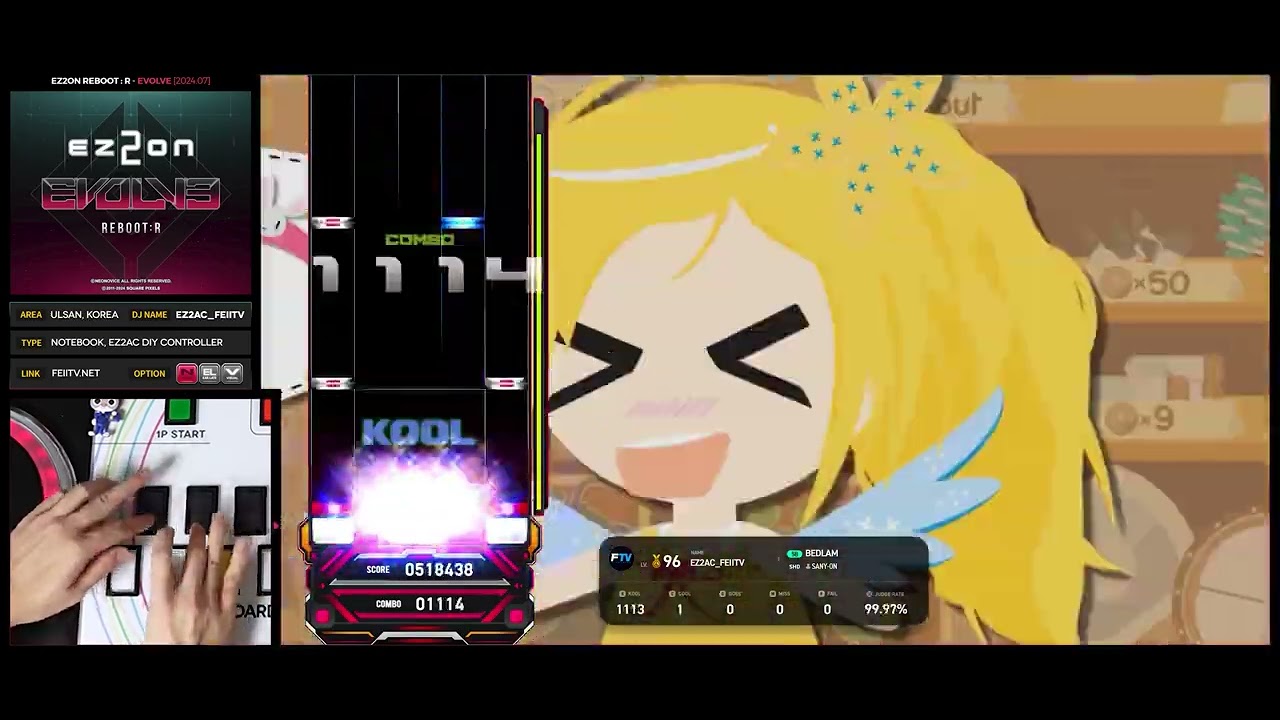 [EZ2ON Reboot : R] 5B (20) BEDLAM [SHD]