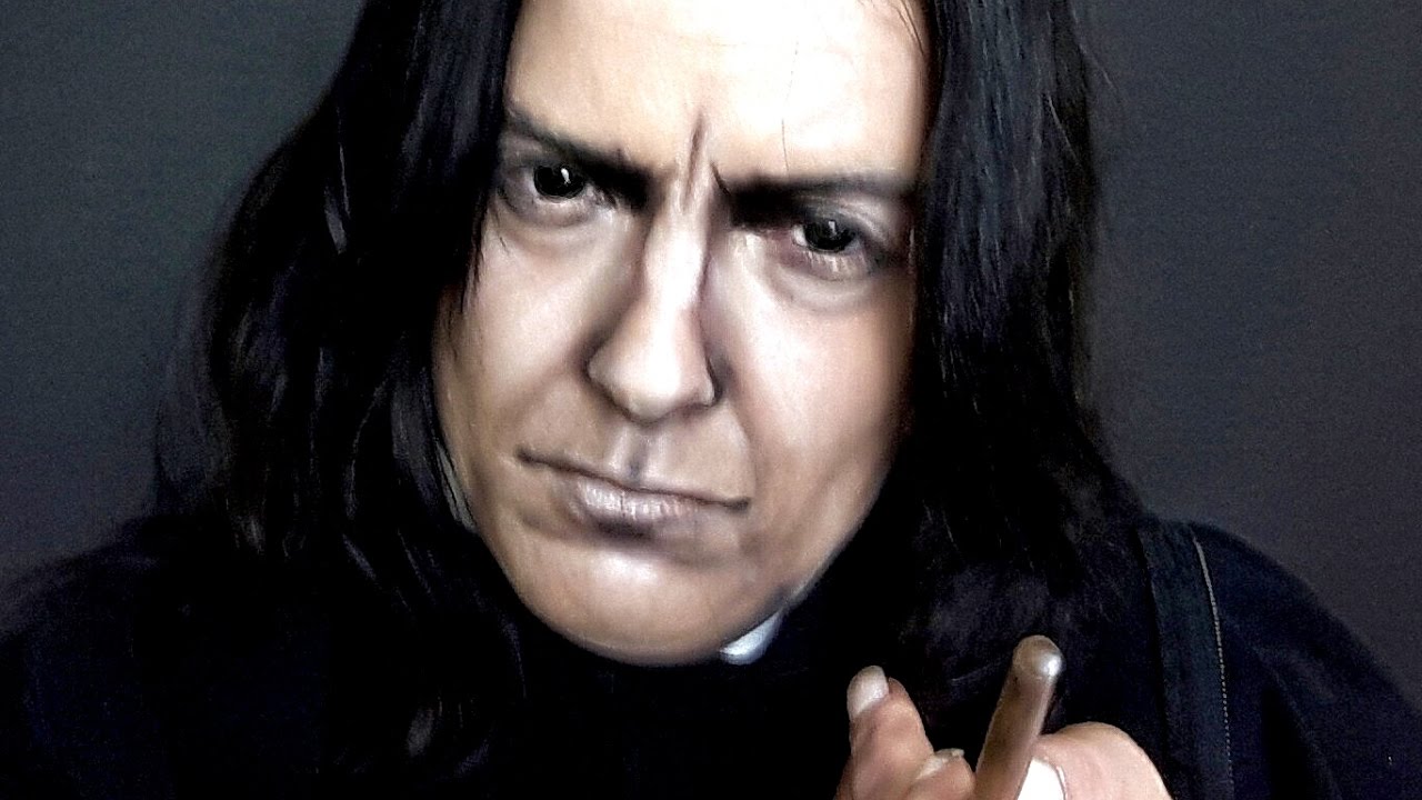 SEVERUS SNAPE MAKEUP!!!
