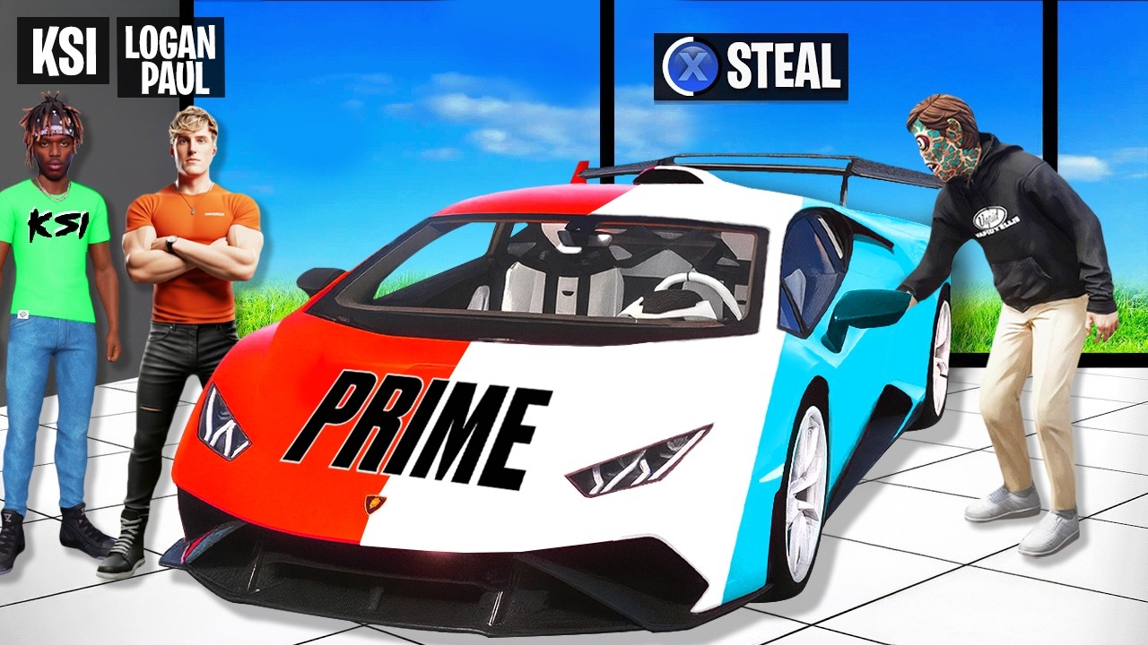 I Stole PRIME Supercars in GTA!