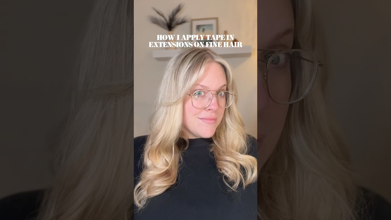 Как я наращиваю волосы на лентах 💁🏼&zwj;♀️