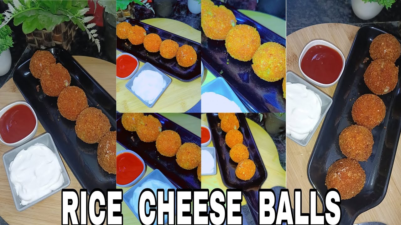 RICE CHEESE BALLS RECIPE..CHEESE BALL RECIPE..SNACK IDEAS.. || SMITA  KITCHEN CRAFT ||