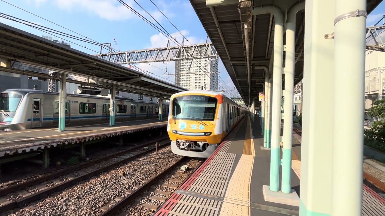 小田急線　子育て応援車もころん号(レア？車掌のサービス)