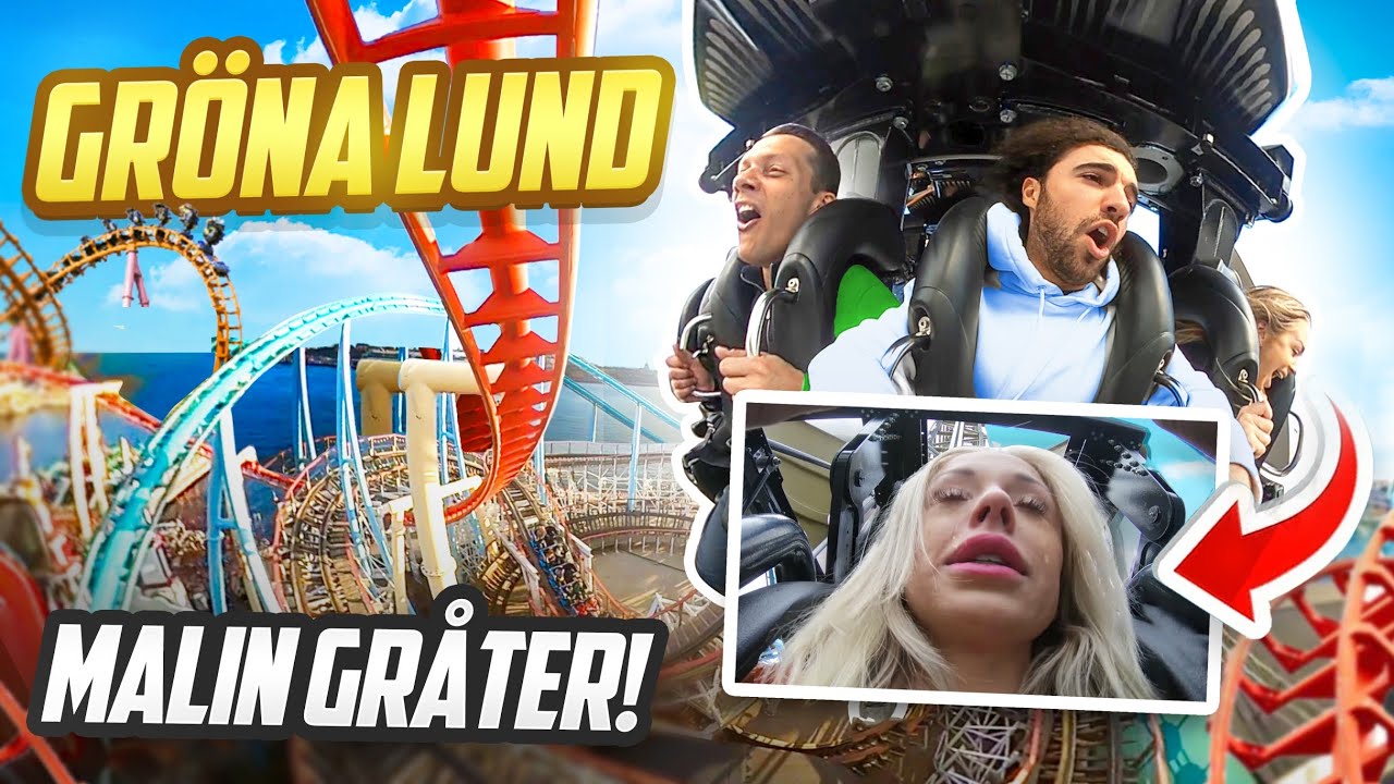 GRÖNALUND MED YOUTUBERS & MALIN BÖRJAR GRÅTA