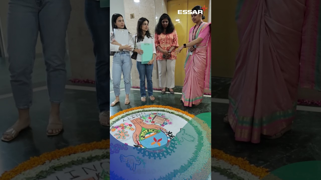 Diwali the Essar Way: Unity, Joy & Rangolis That Dazzle!