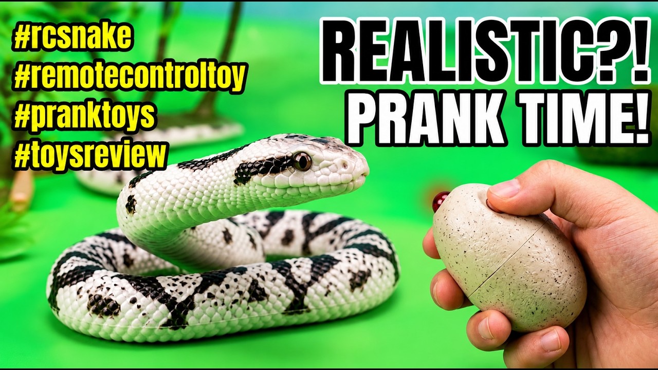 16 inch rc snake remote control snake prank toys snakes toys with egg-shake infrared controller