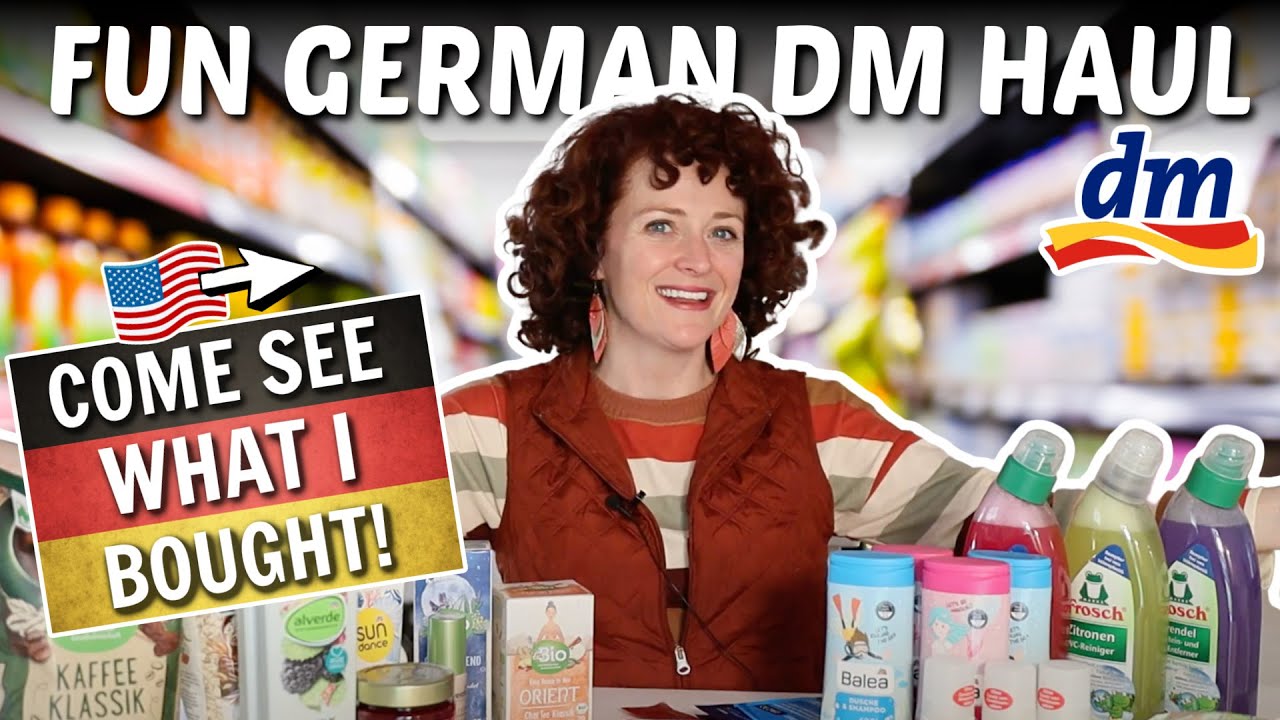 Come See My GERMAN DM HAUL! 🇩🇪 American Reacts to Cheap Prices and Fun Stuff