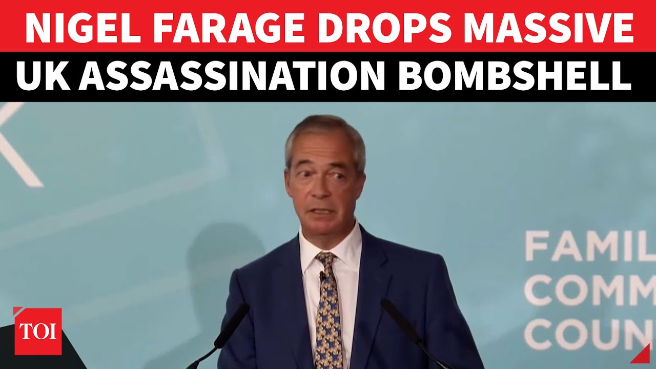 Nigel Farage Assassination Bombshell: Reform Leader's SHOCKING ANNOUNCEMENT In UK Capital