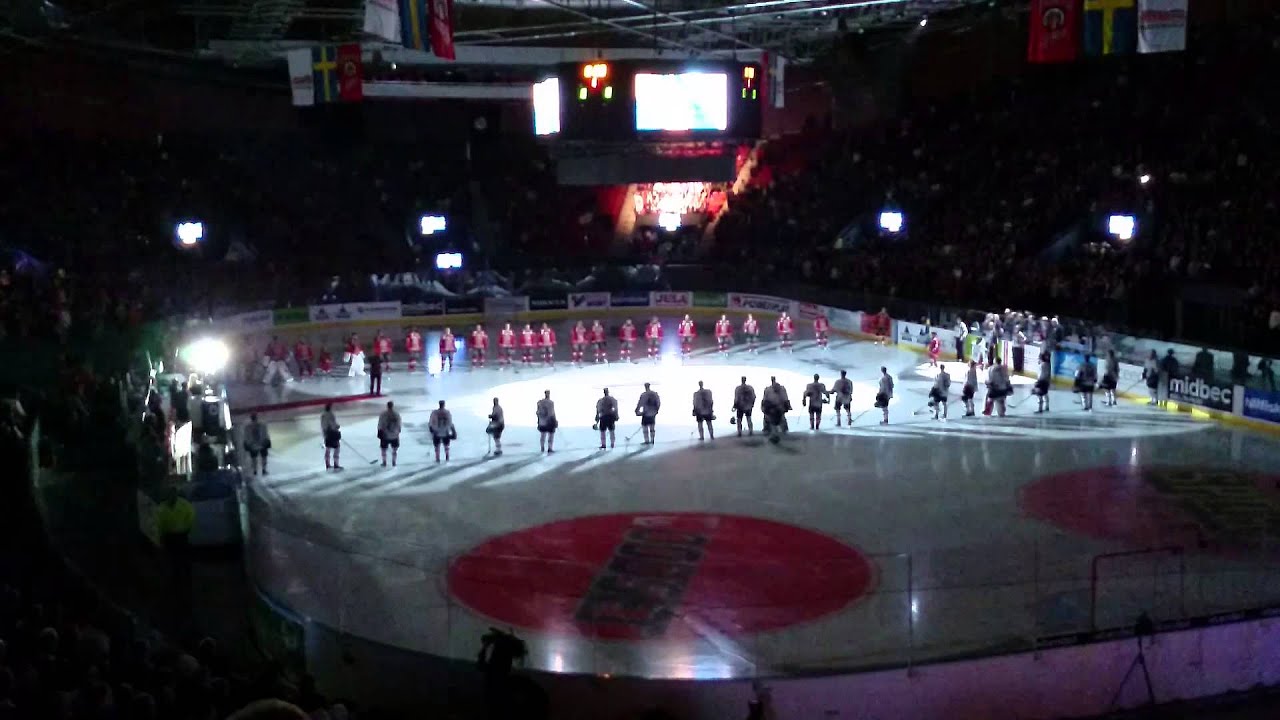 Volvos National sång utbuad i Scandinavium, Göteborg