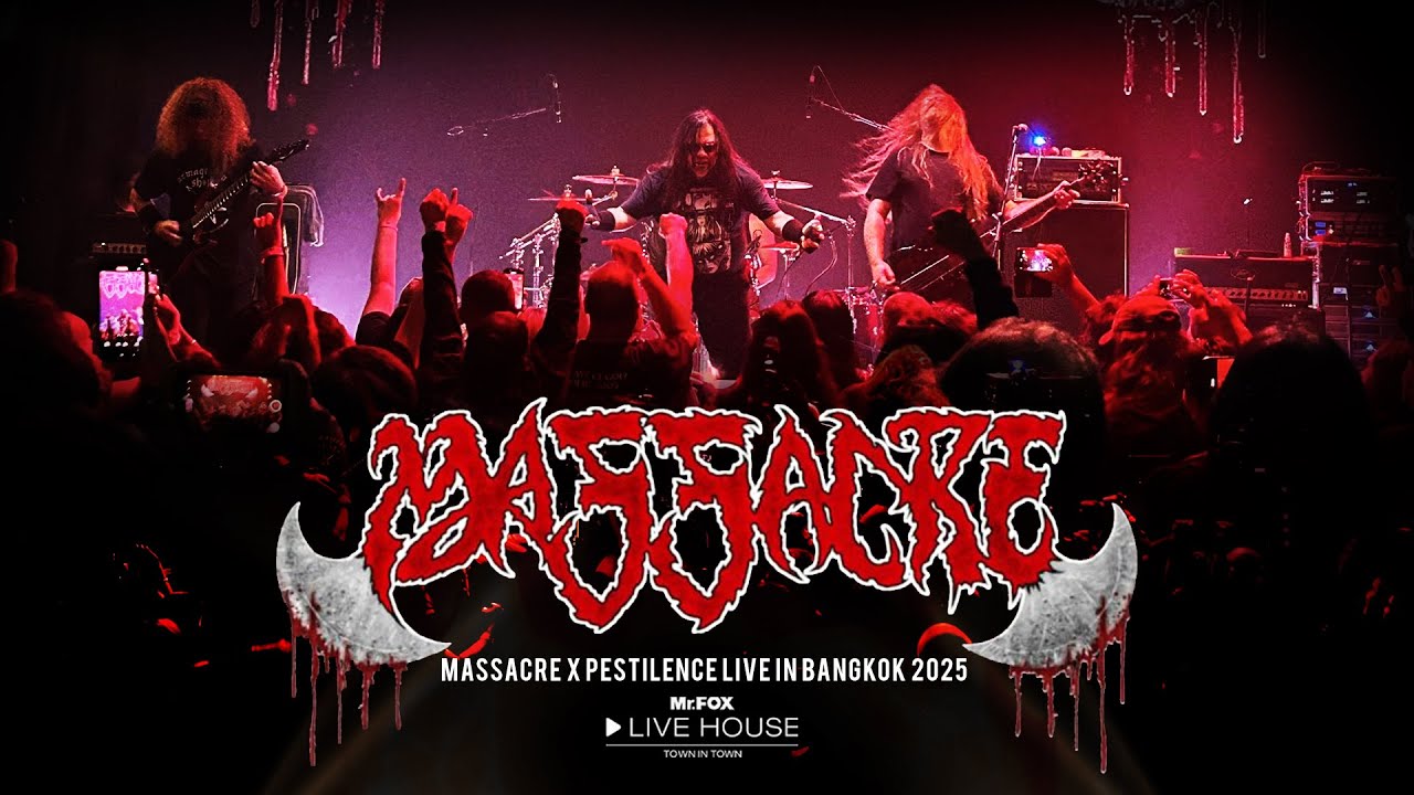 Massacre - Massacre x Pestilence Live in Bangkok 2025 @Mr.FOX Live House