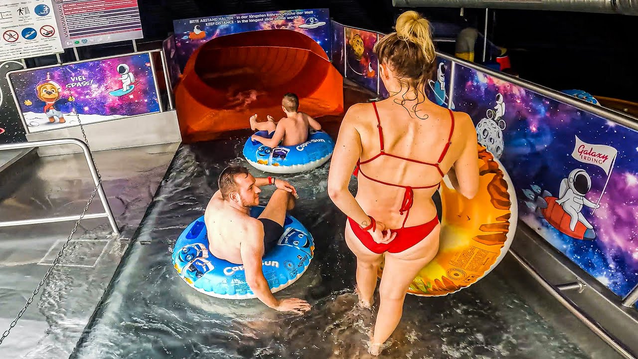 MAGIC EYE Water Slide at GALAXY ERDING