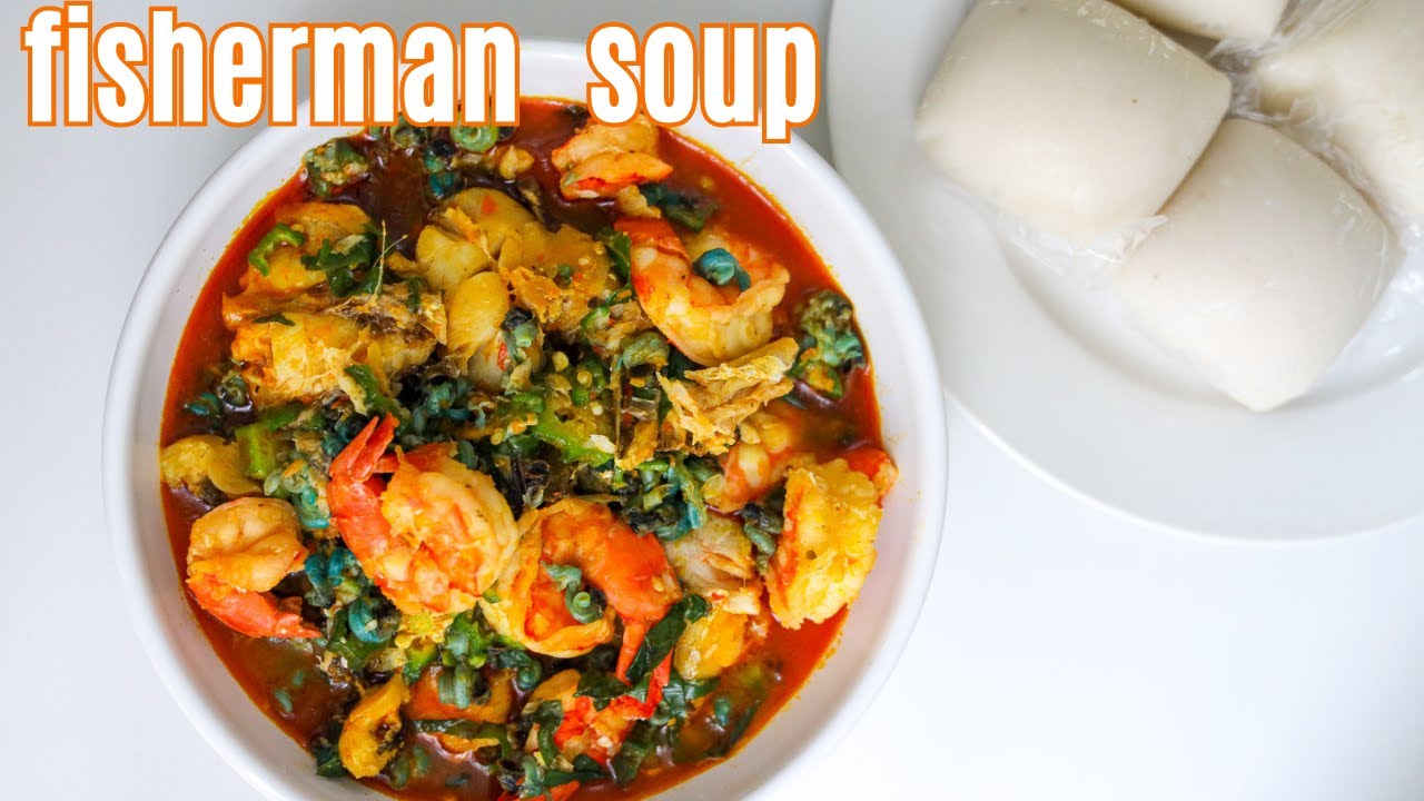 I MADE FISHERMAN SOUP FOR MY HUSBAND \ How To Cook Fisherman Soup