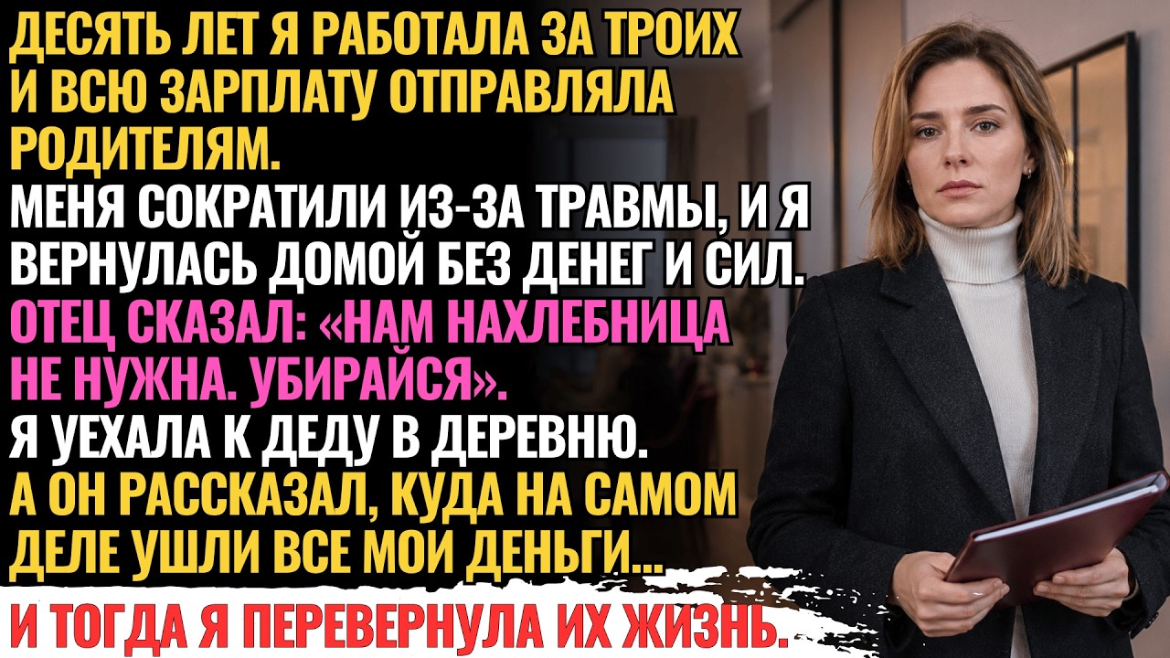 &laquo;Денег больше нет? Убирайся!&raquo; семья выгнала меня, когда я перестала платить за их красивую жизнь