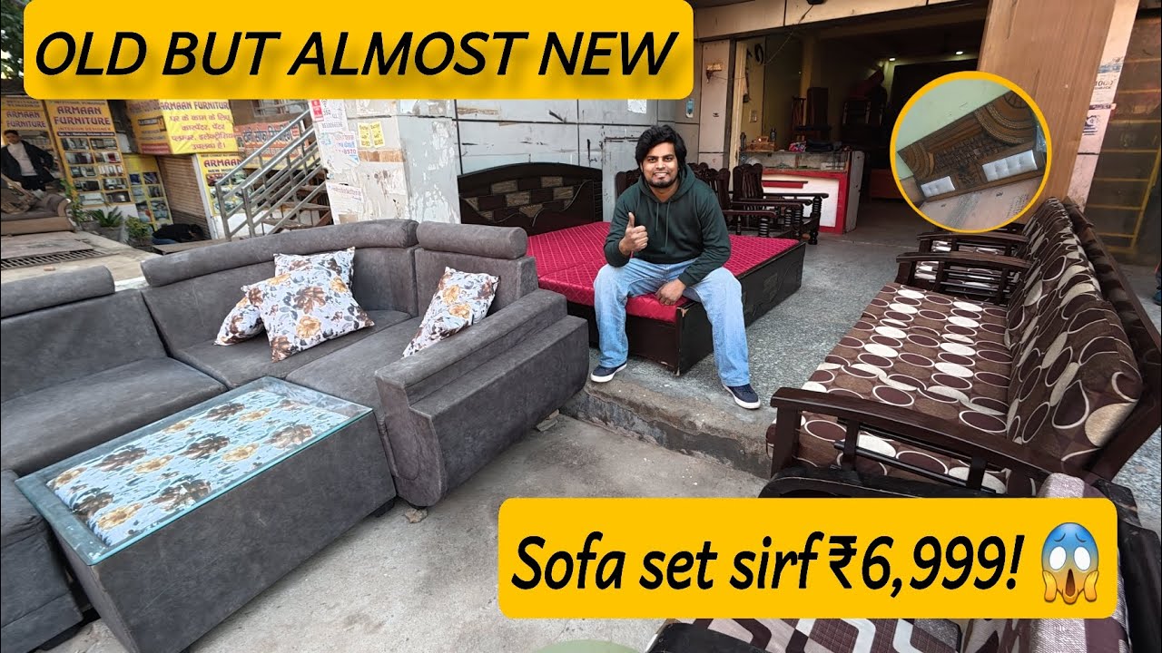 Sabse Sasta Furniture! Purane furniture ki sabse badi shop 🛋️