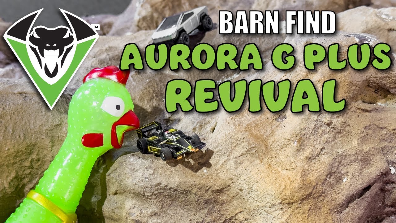 Aurora G Plus HO Slot Car Revival