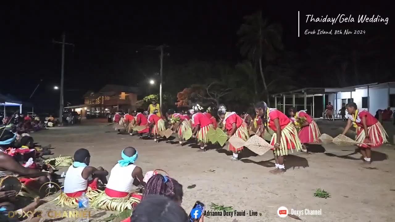 Thaiday/Gela Wedding - Entertainment Erub Ladies 09.11.24