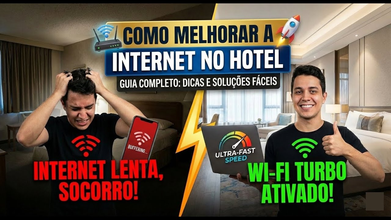 Como Garantir Wi-Fi Rápido e Estável em Hotéis: Um método alternativo mas muito eEficiente