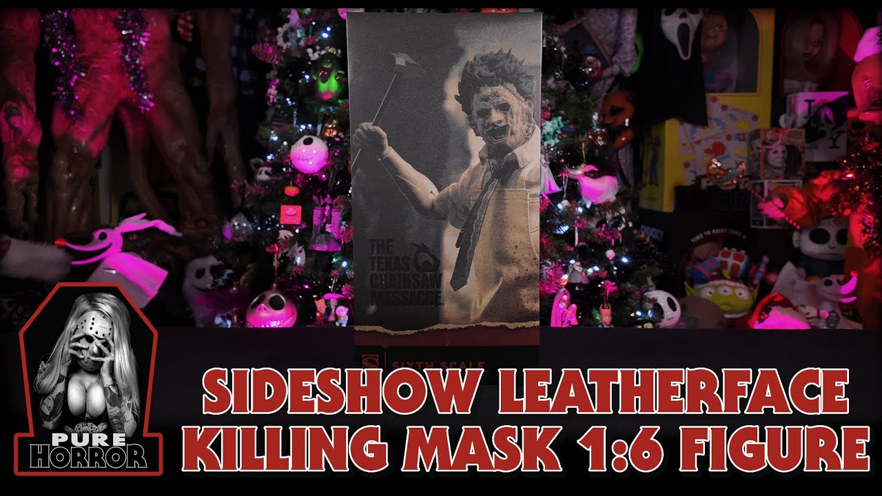 Sideshow Collectibles Leatherface Killing Mask 1:6 Scale Figure Unboxing