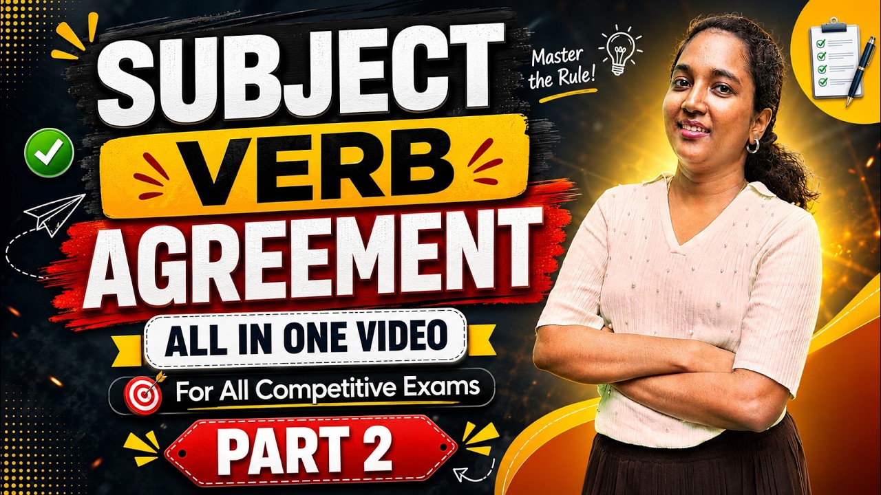 SUBJECT VERB AGREEMENT | ALL IN ONE VIDEO | PART 02