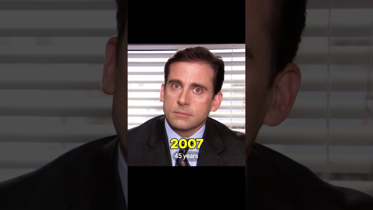 Steve Carell Through The Years #theoffice #office #stevecarell #hollywood #thenandnow #shorts
