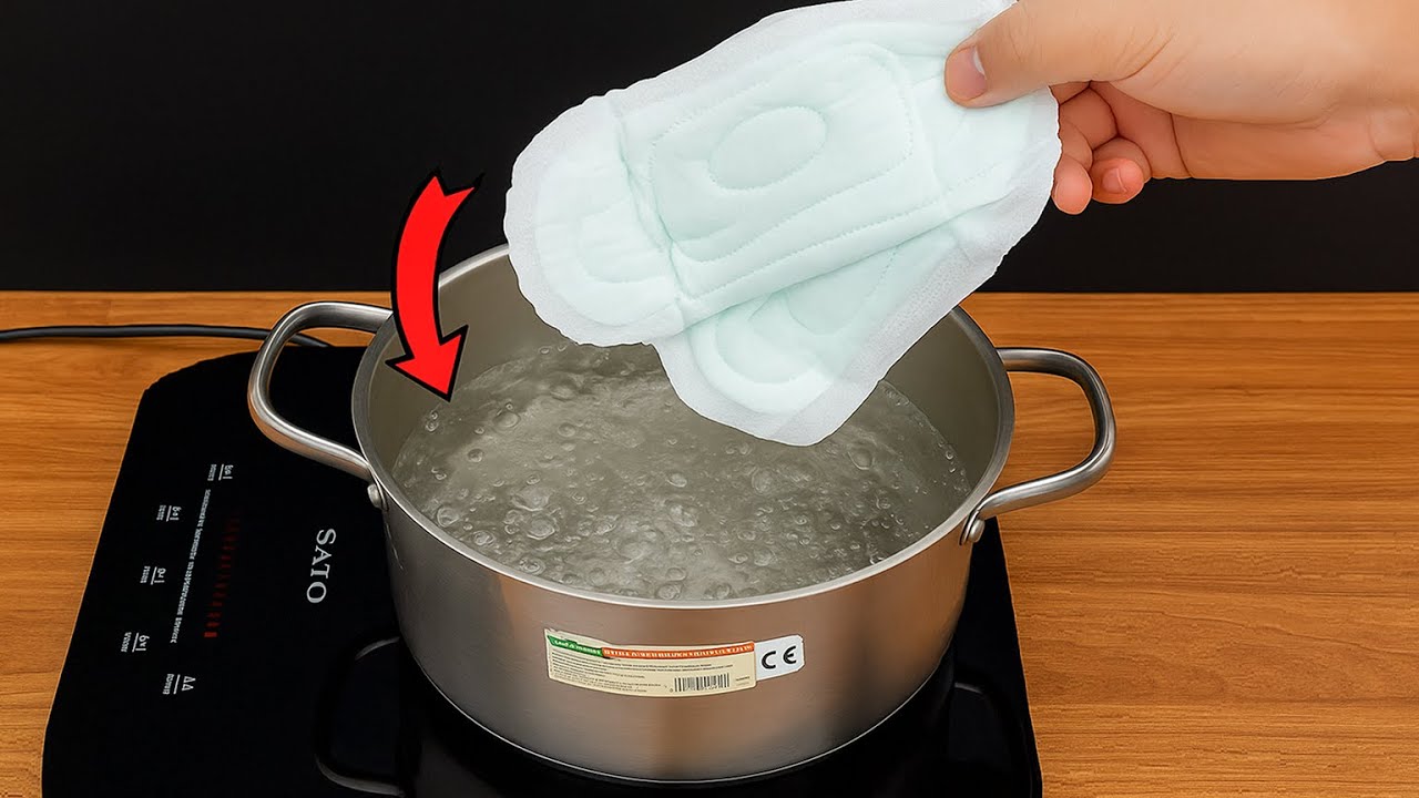 Миллионы людей не знают этот секрет! Кипятите гигиеническую прокладку и зарабатывайте деньги! Советы