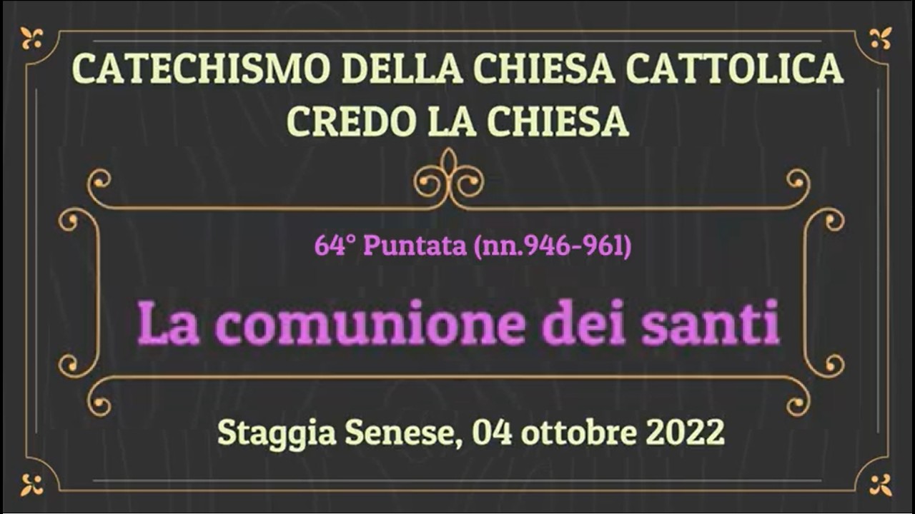 64 Comunione dei santi