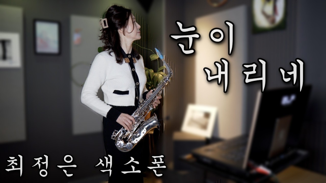 눈이 내리네(김추자)-색소폰 최정은