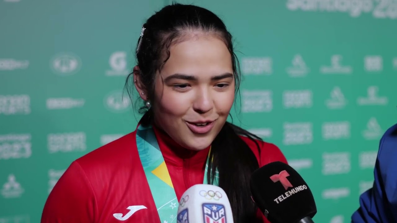 Histórico Oro para Adriana Díaz en Santiago 2023