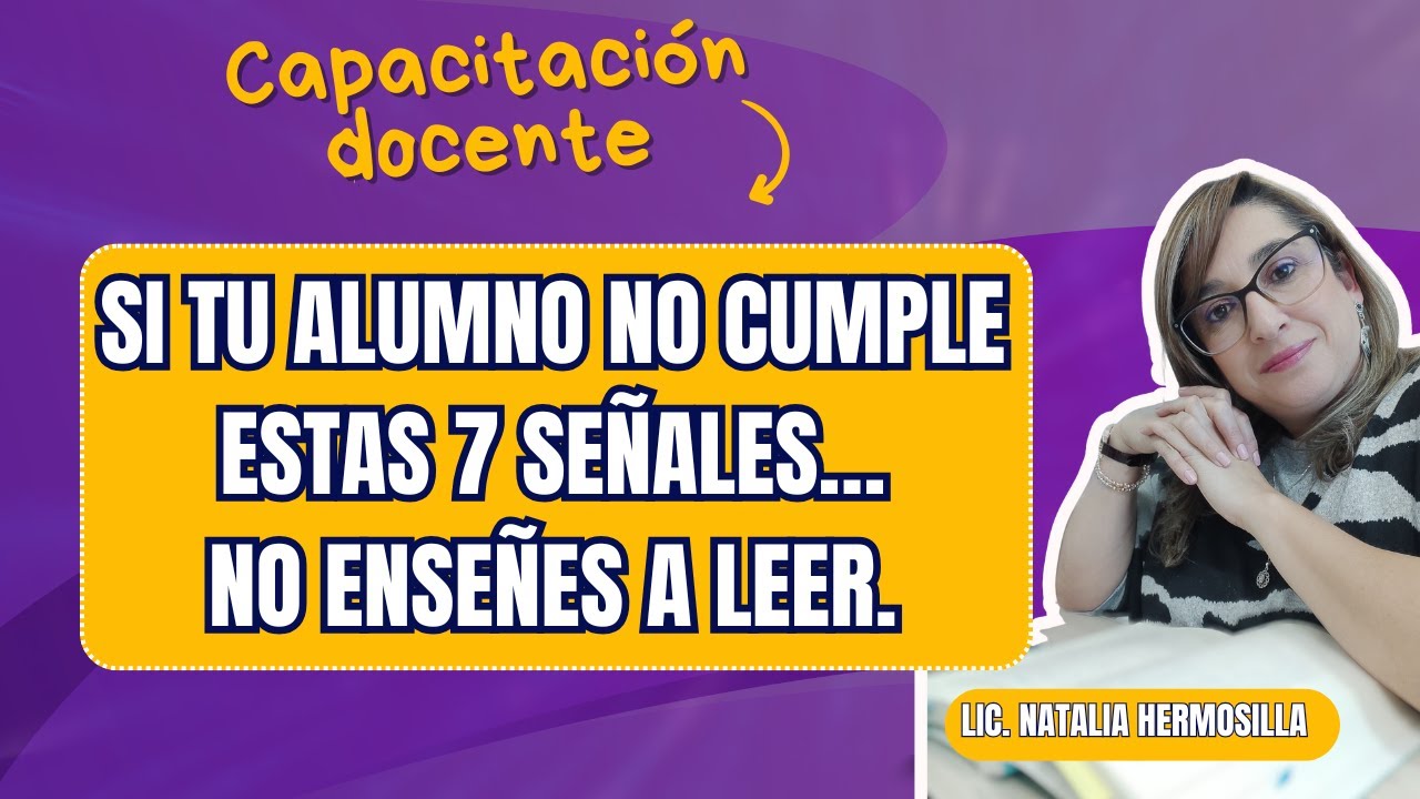 👉 ¿Tus alumnos ya están listos para leer? 7 señales que nadie te explica (¡No depende de la edad!)