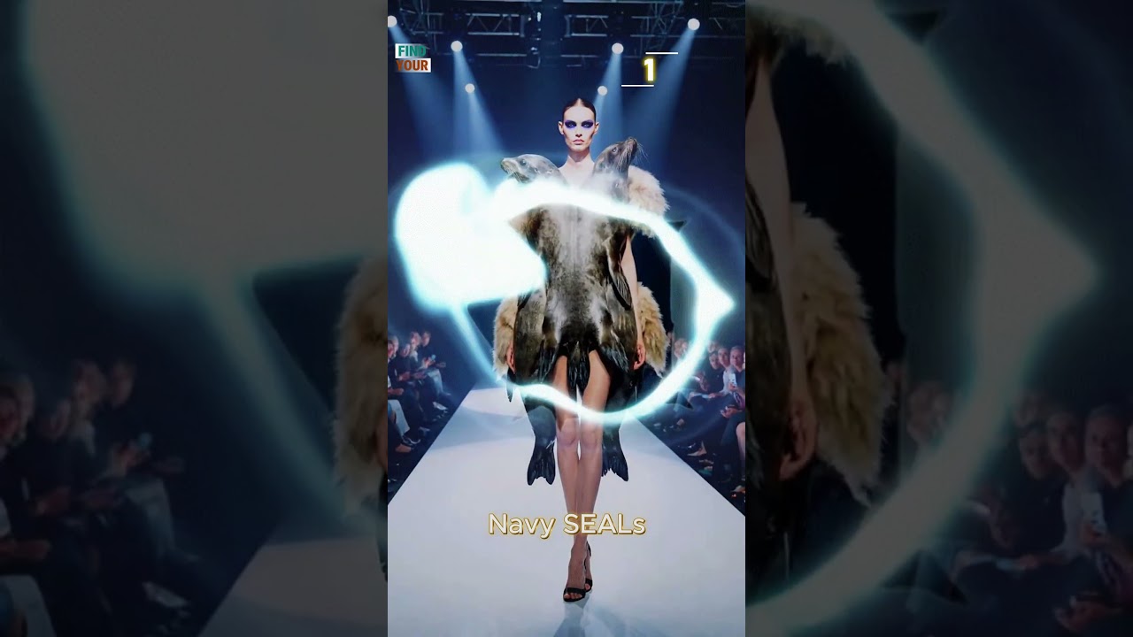 Stunning and surreal fashion moment Ep.11 #fashion #FashionAI #asmr
