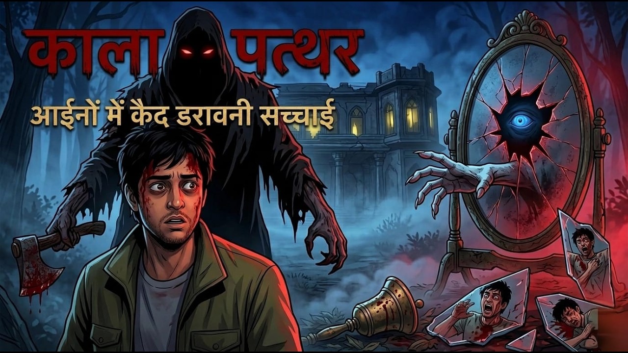 काला पत्थर | आइनों में कैंद डरावनी सच्चाई | एक अंजान रास्ता | kala patthar | ek anjan rasta |