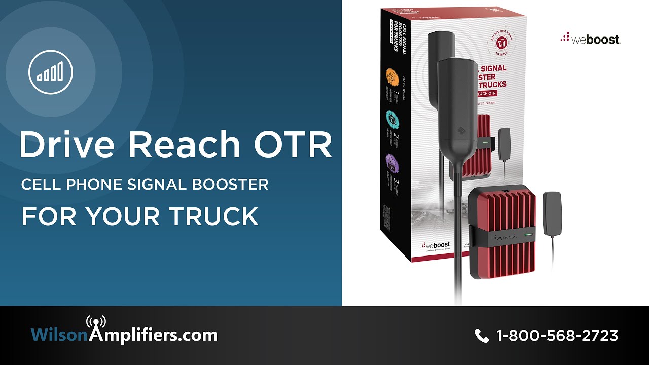weBoost Drive Reach OTR Truck Cell Booster