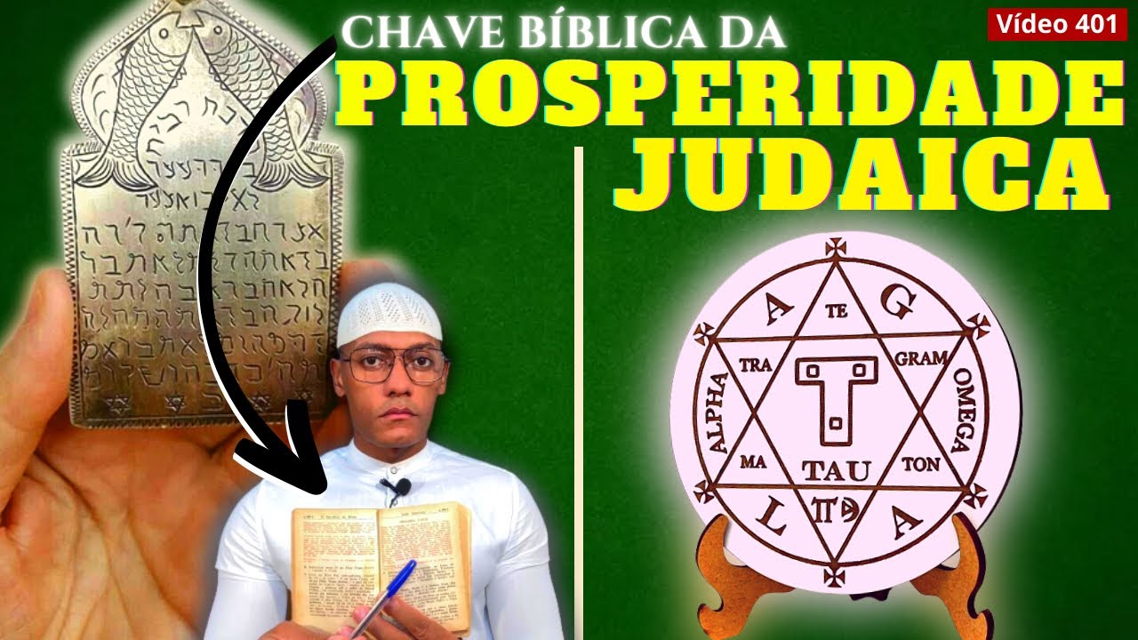 Chave judaica para prosperar - Versículo Bíblico da abundância /401