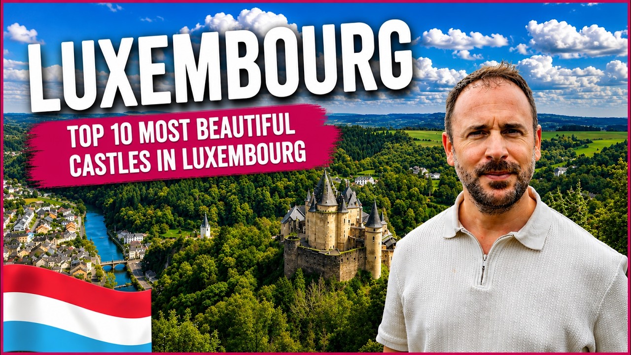 Top 10 most beautiful castles in Luxembourg 🇱🇺 #luxembourg