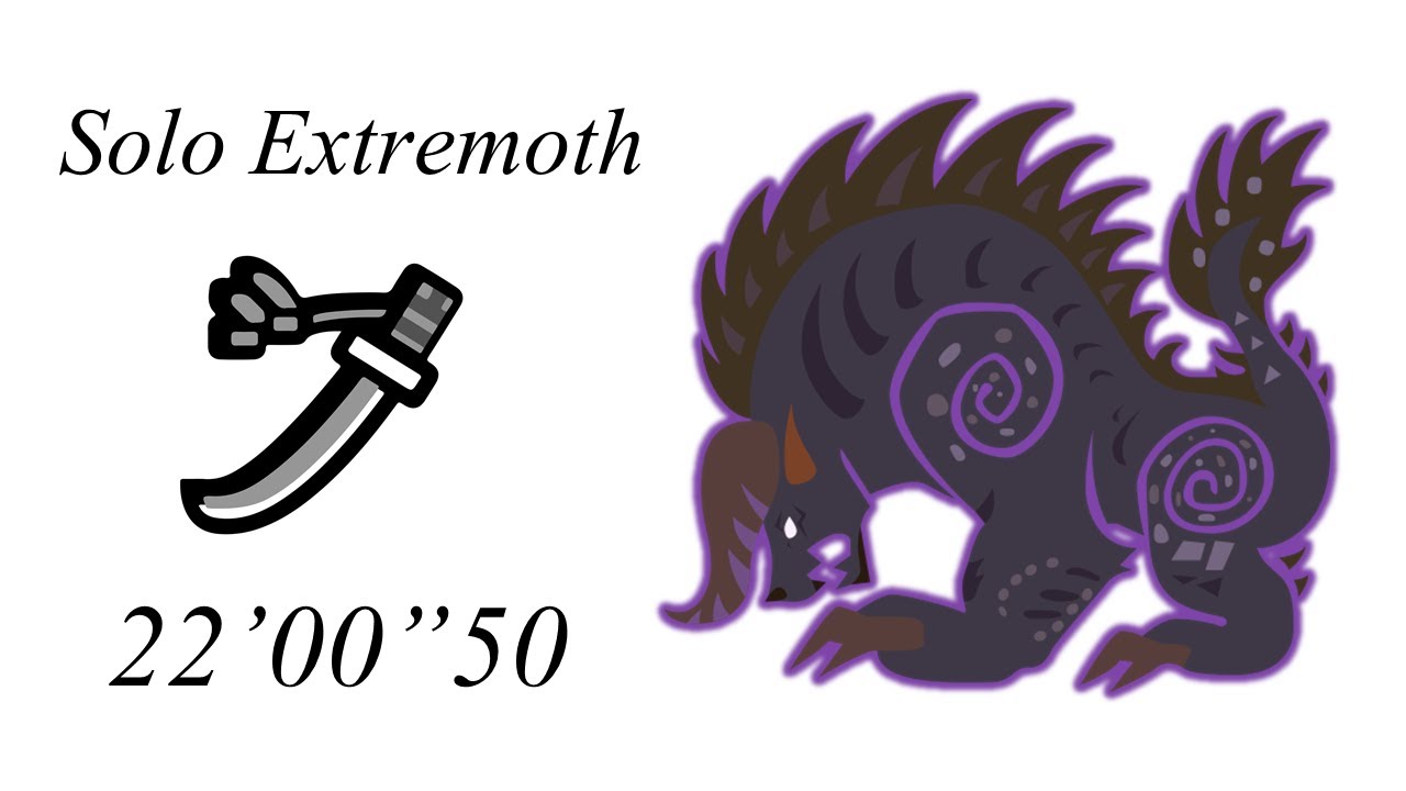 MHW: Extreme Behemoth Solo Longsword - 22'00