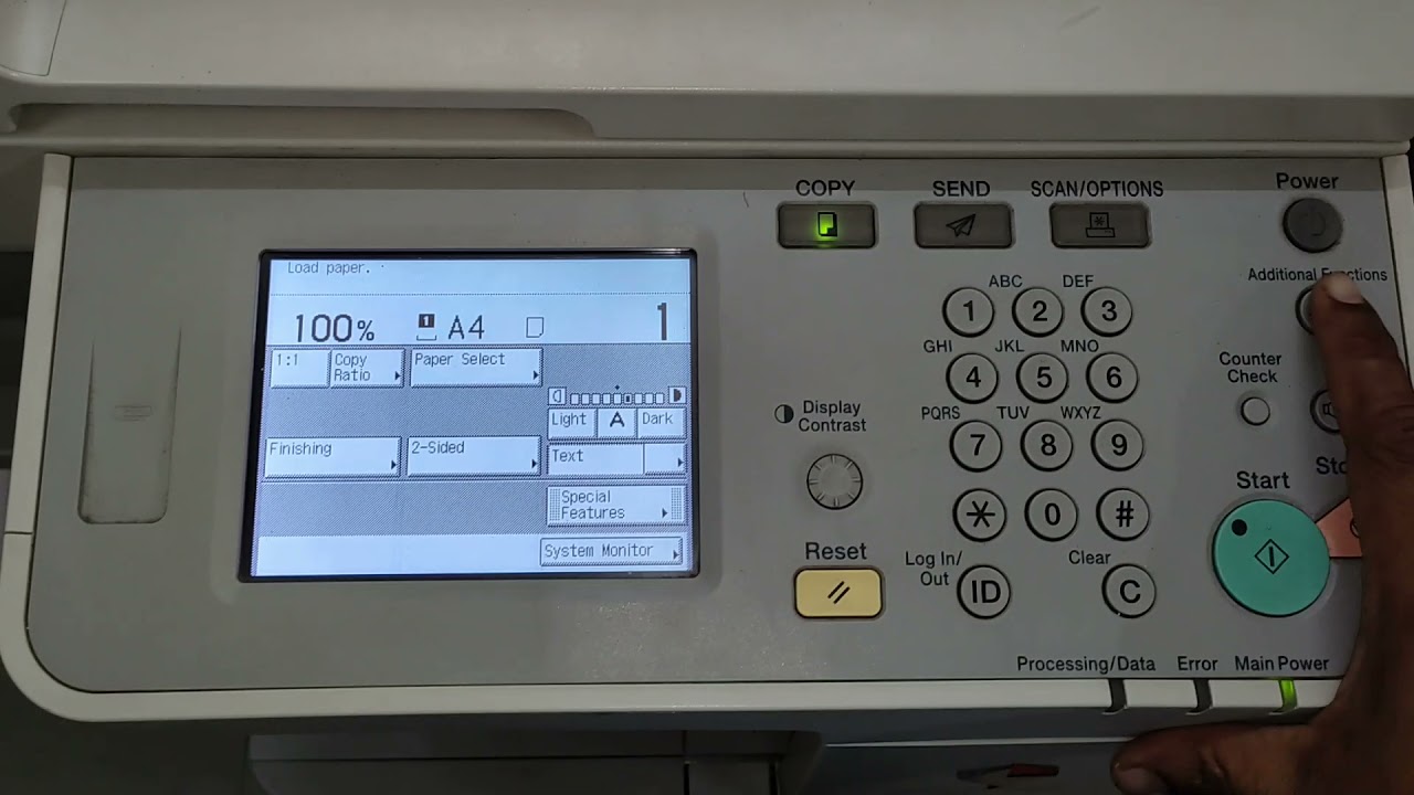 Canon Image Runner 2525 Network Printing Setup | Network Printing | Techno gujju |