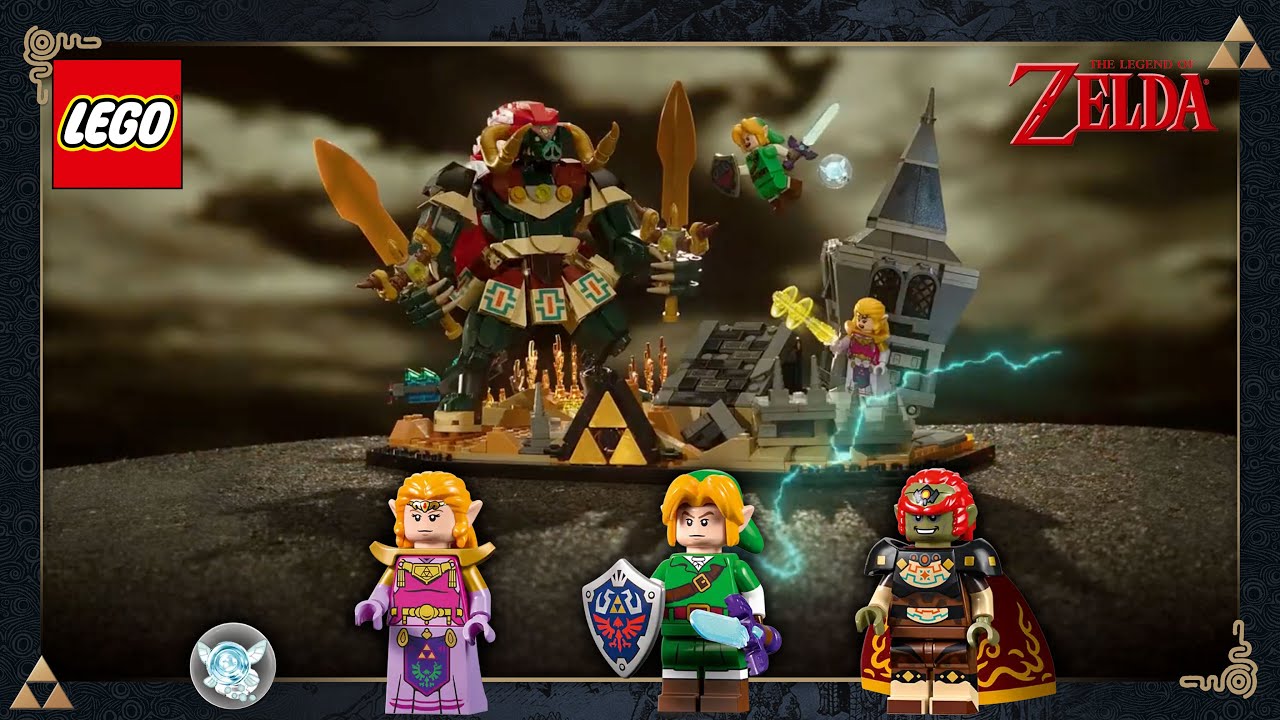 Nouveau set LEGO Zelda Ocarina of Time™ – Le combat final en vidéo !