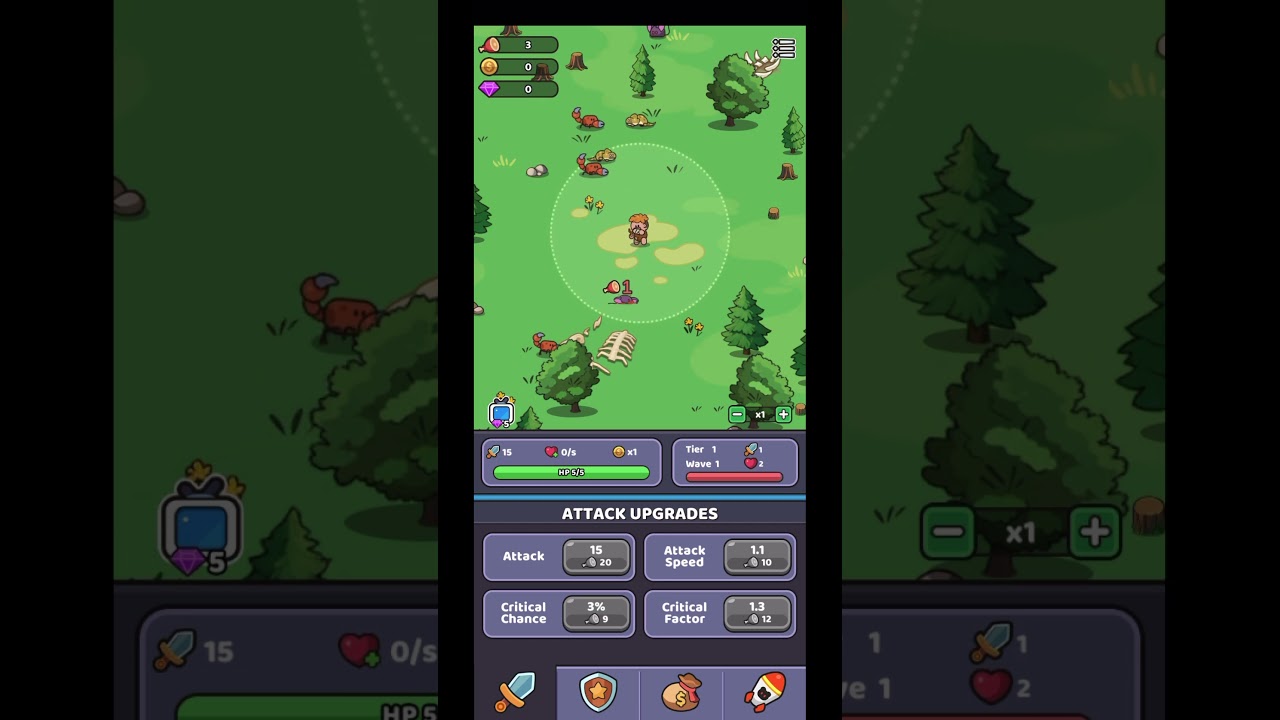 Wild Survival | First gameplay | mobile game | #mobilegame