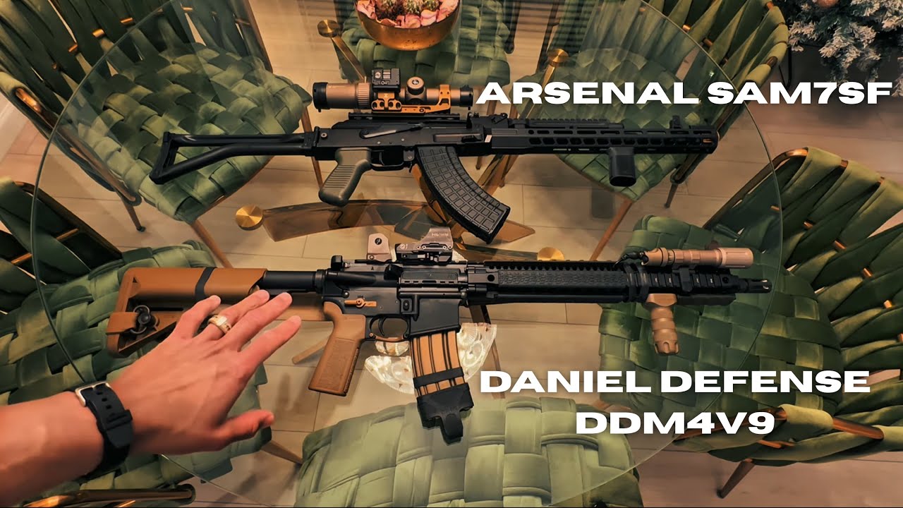 AR vs AK | Daniel Defense DDM4V9 vs Arsenal SAM7SF