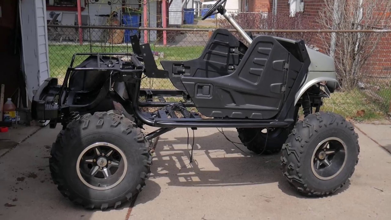 Custom Golf Cart Project and predator 420