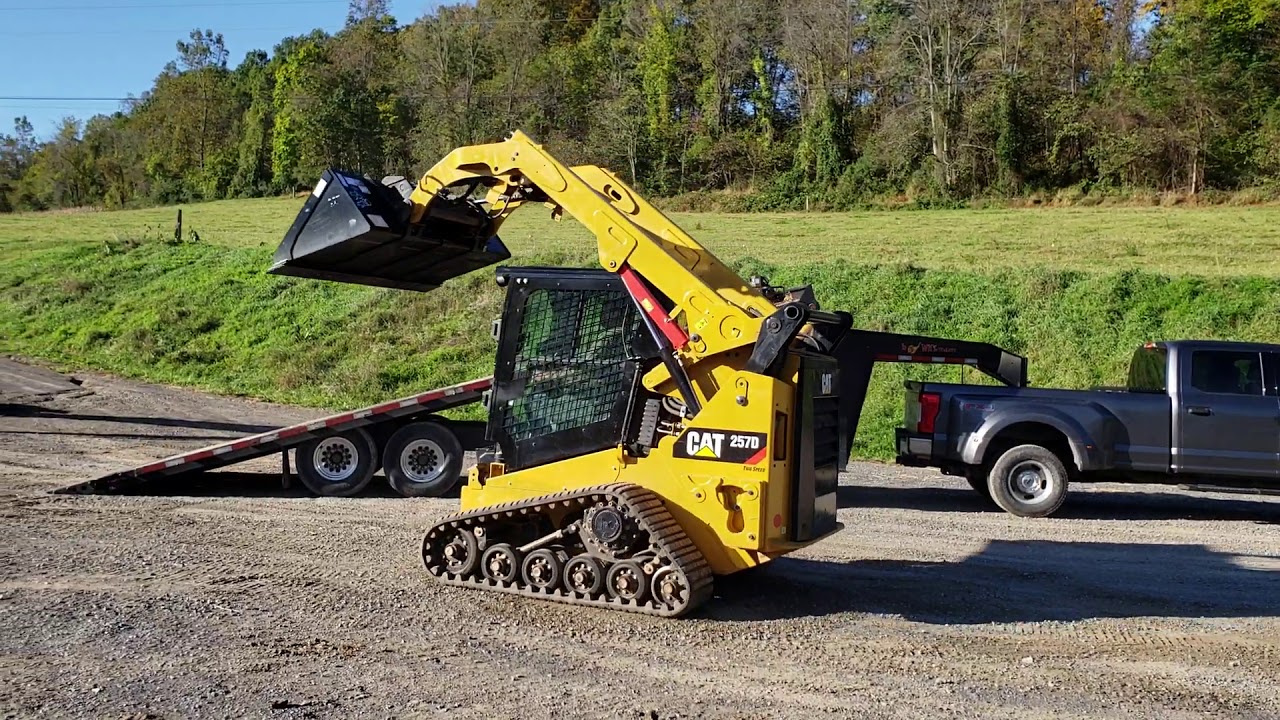 2018 Caterpillar 257D Compact Tracked Multi Terrain Loader: Running & Operating Inspection Video!