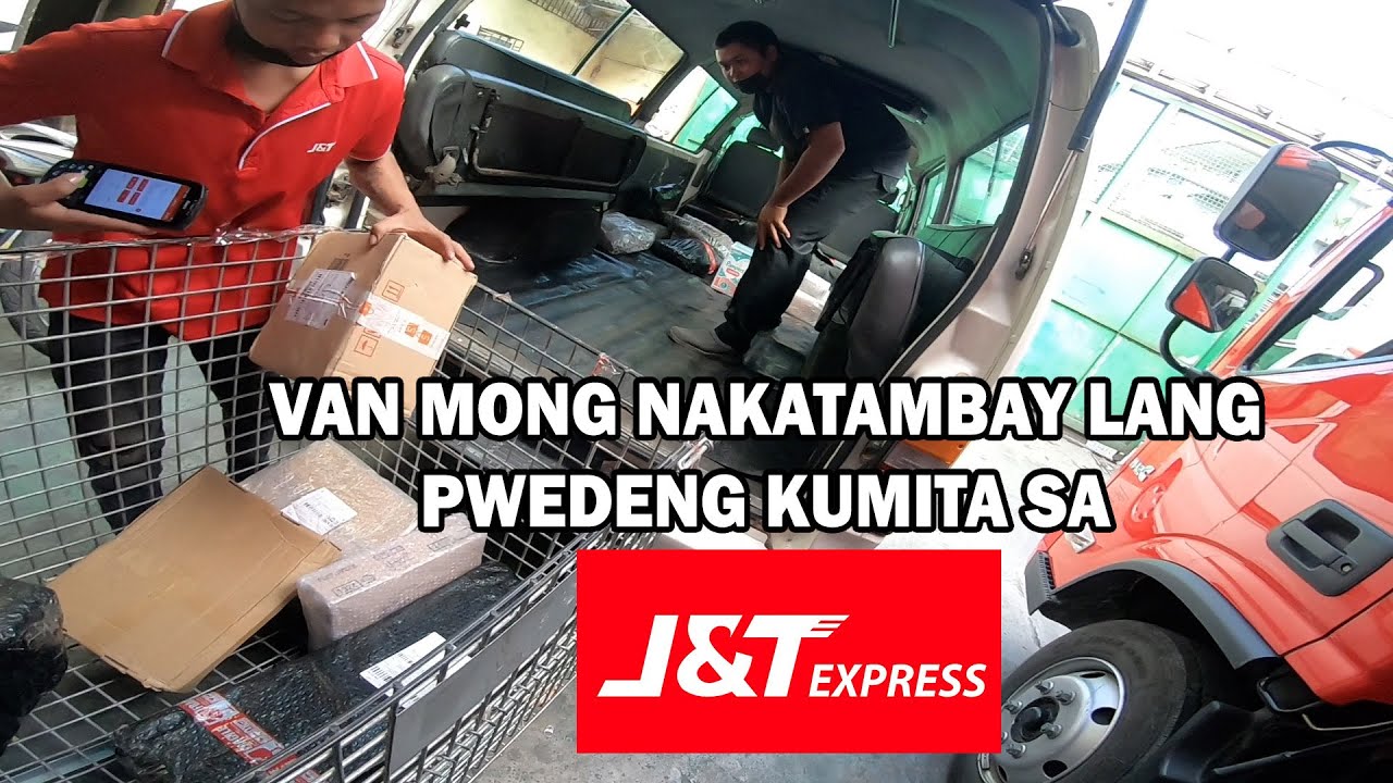 VAN MONG NAKATAMBAY LANG PWEDENG KUMITA SA J&T EXPRESS