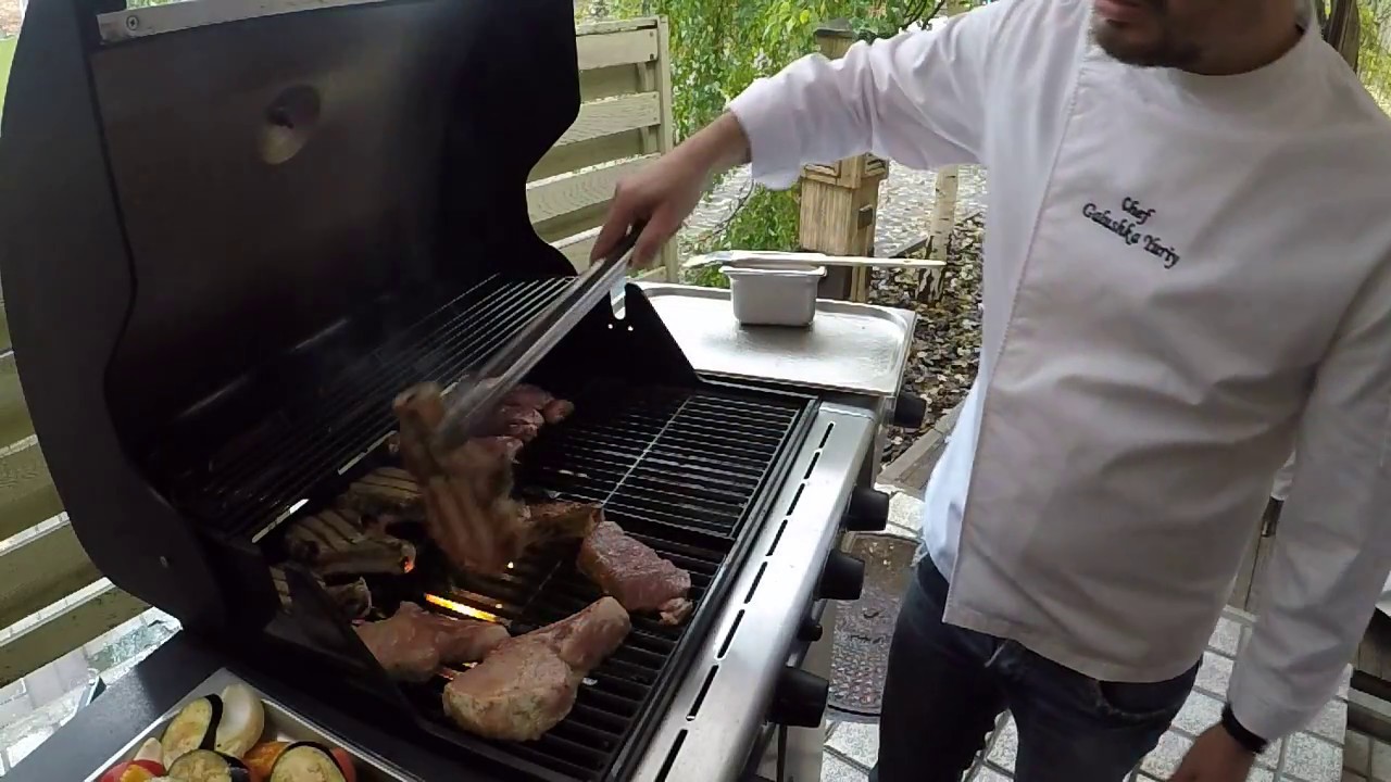 Газовый гриль Normeta LVA-7204 в ресторане