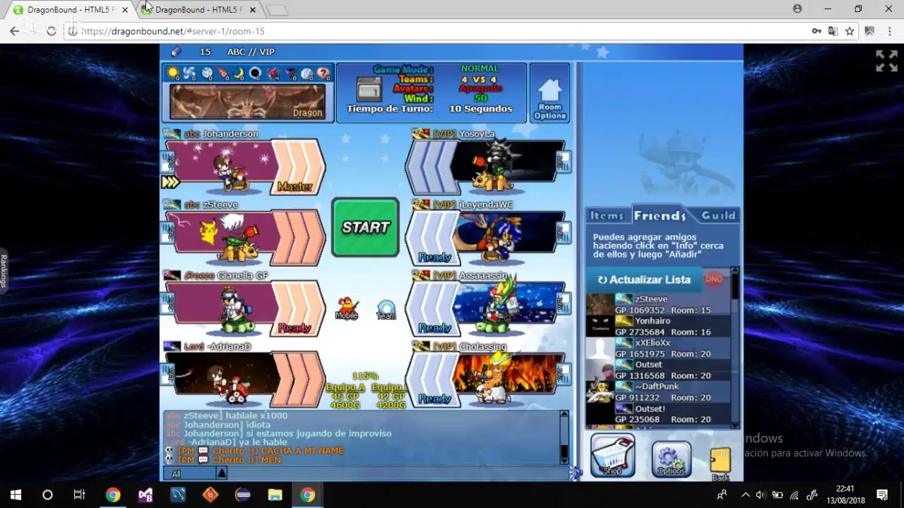 ABC VS VIP l DragonBound