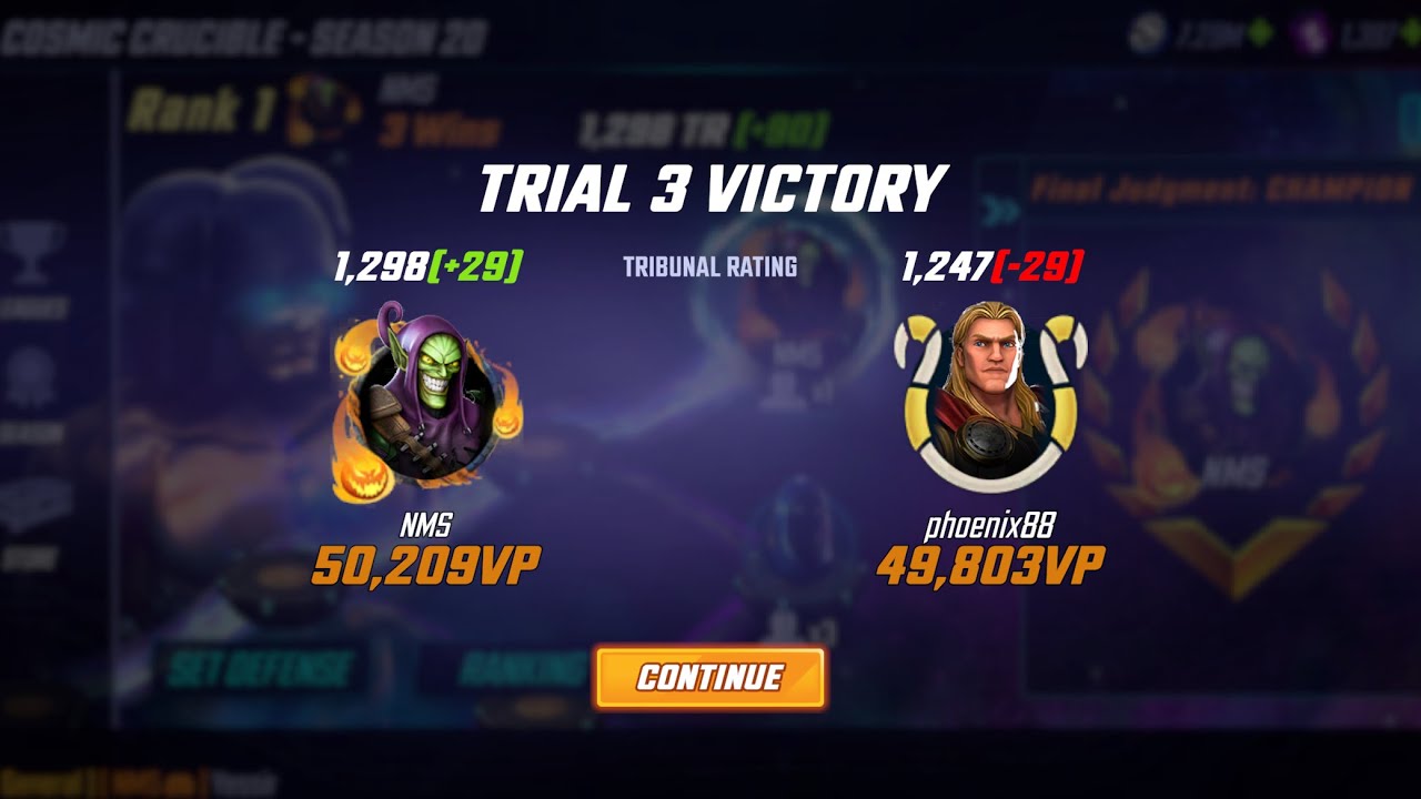 Cosmic Crucible W4/R3 Attacks(NO TALKING JUST GAMEPLAY)-MSF