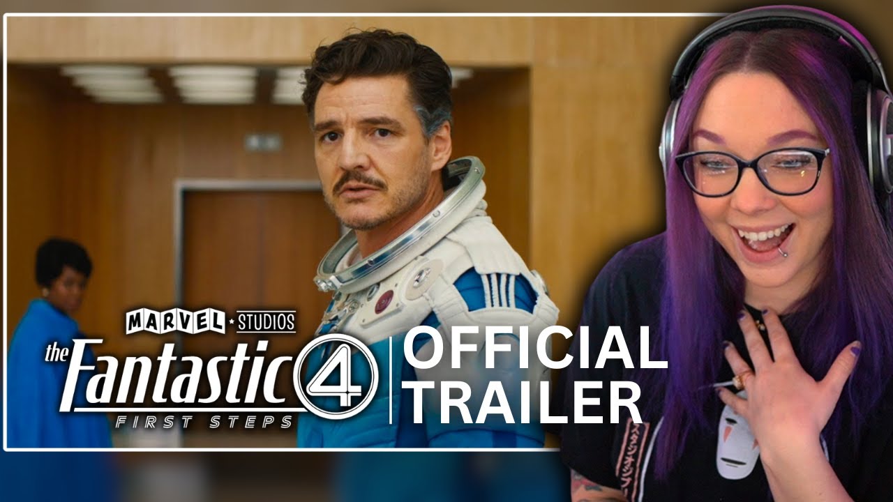 The Fantastic Four First Steps Official Trailer REACTION