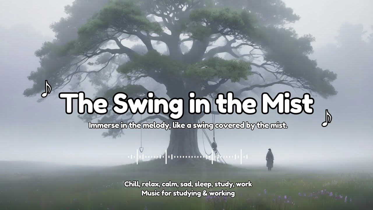The Swing in the Mist: Sad Piano & Strings for Study, Sleep, and Serenity 🎹🎻