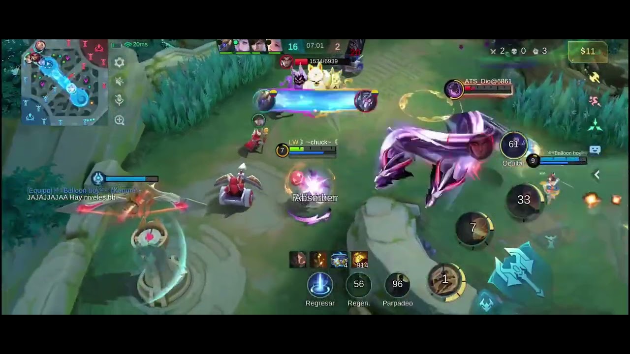 partidita con mi Lolita. mejor tank de MOBIL LEGEND. 