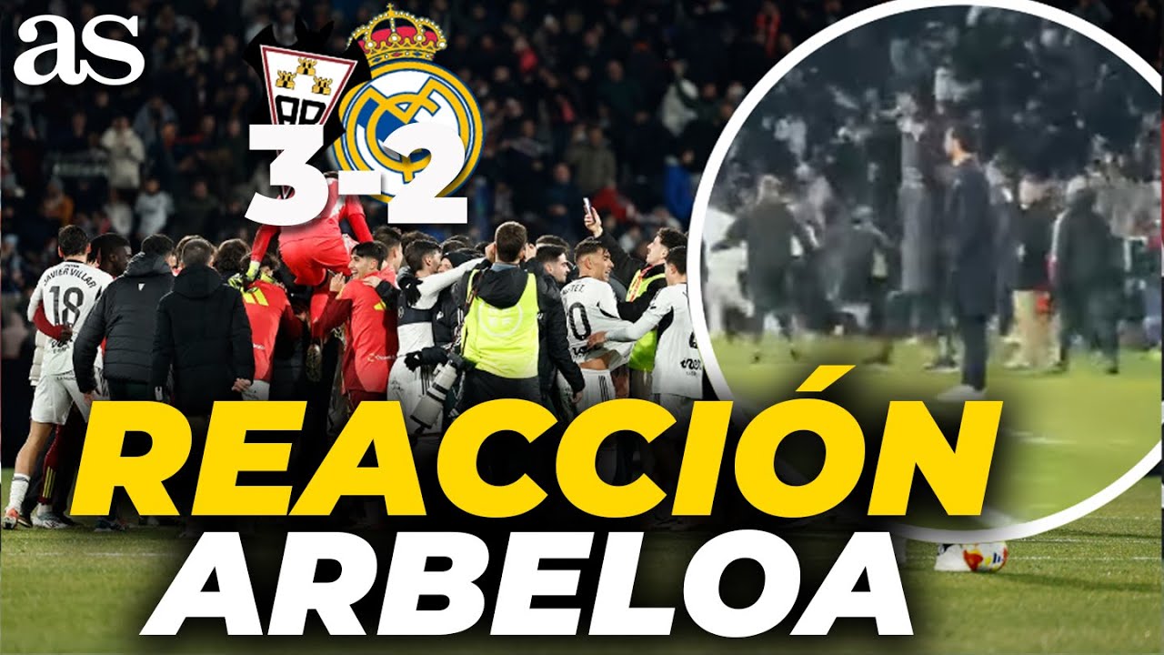 ASÍ ha REACCIONADO ARBELOA al GOL DE JEFTÉ en el 94' PARA DEJAR FUERA al REAL MADRID de la COPA
