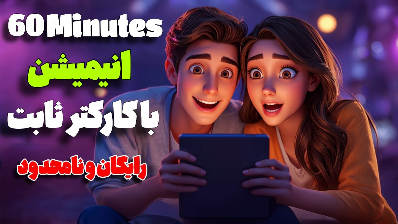 ساخت انیمیشن شصت دقیقه ای با هوش مصنوعی، کاملا رایگان و نامحدود و بدون واترمارک