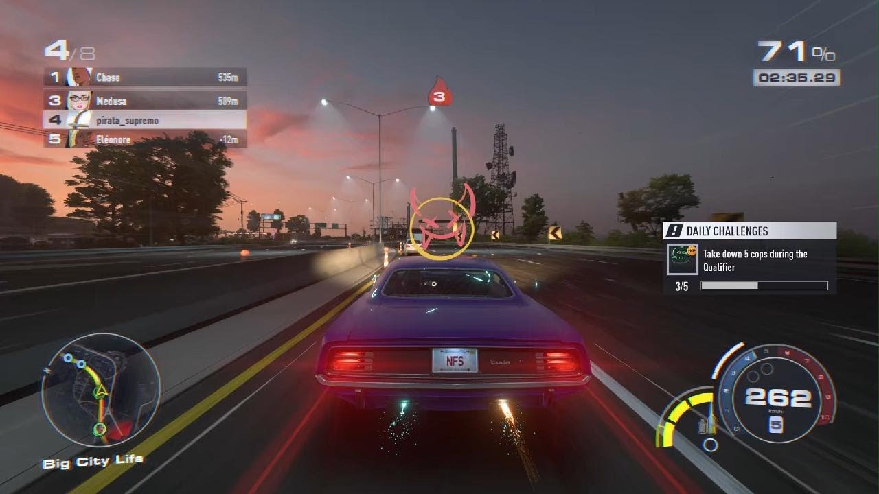 Need for Speed Unbound - Winning third qualifier (Winning nissan GTR)